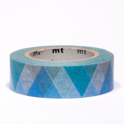 triangle and diamond blue