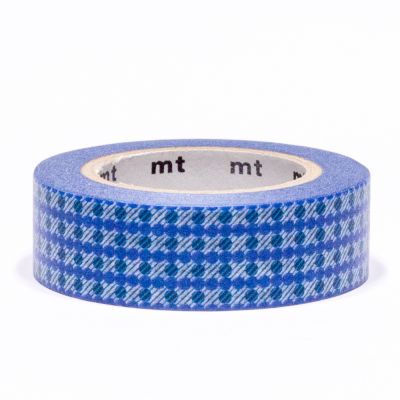 dot stripe blue