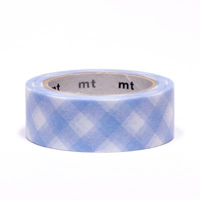 thick checkered pastel ultramarine