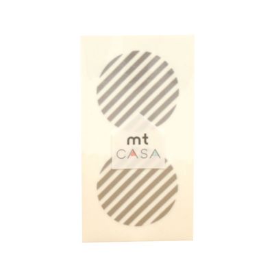 stripe silver - 50 mm