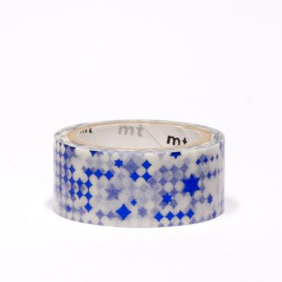 hot stamping - star blue