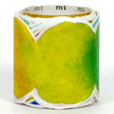 die-cut - blurred water color paint